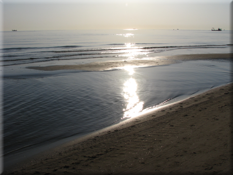 foto Alba sulla spiaggia di Riccione